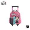 MOCHILA CON CARRO DISNEY MINNIE 12"