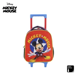 MOCHILA CON CARRO DISNEY MICKEY 12"